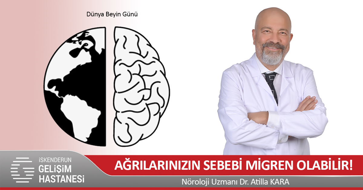 AĞRILARINIZIN SEBEBİ MİGREN OLABİLİR!