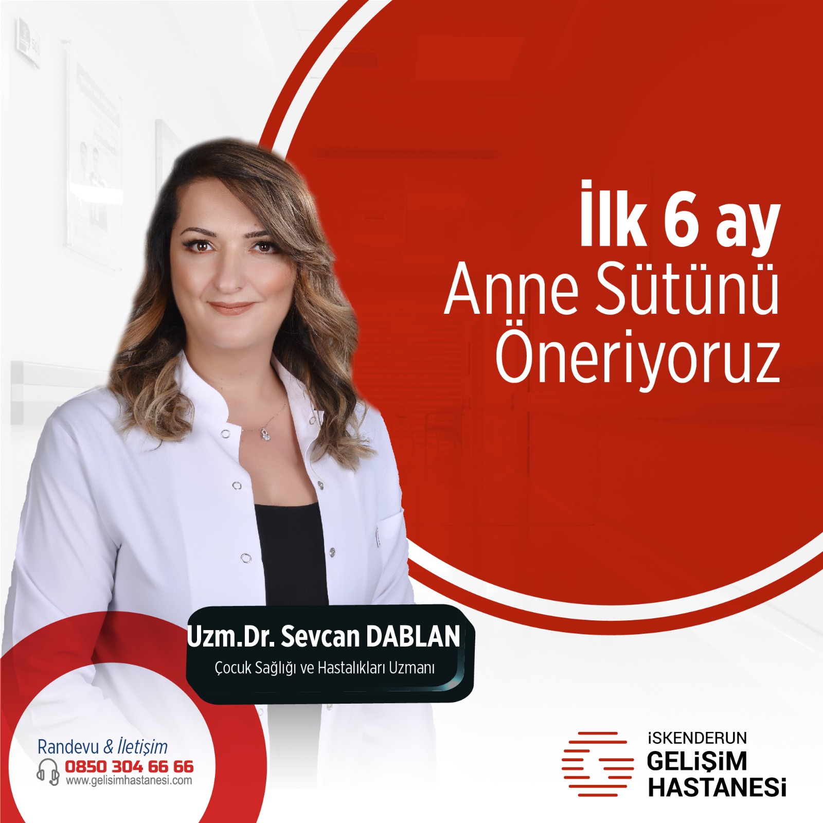 İLK ALTI AY ANNE SÜTÜNÜ ÖNERİYORUZ