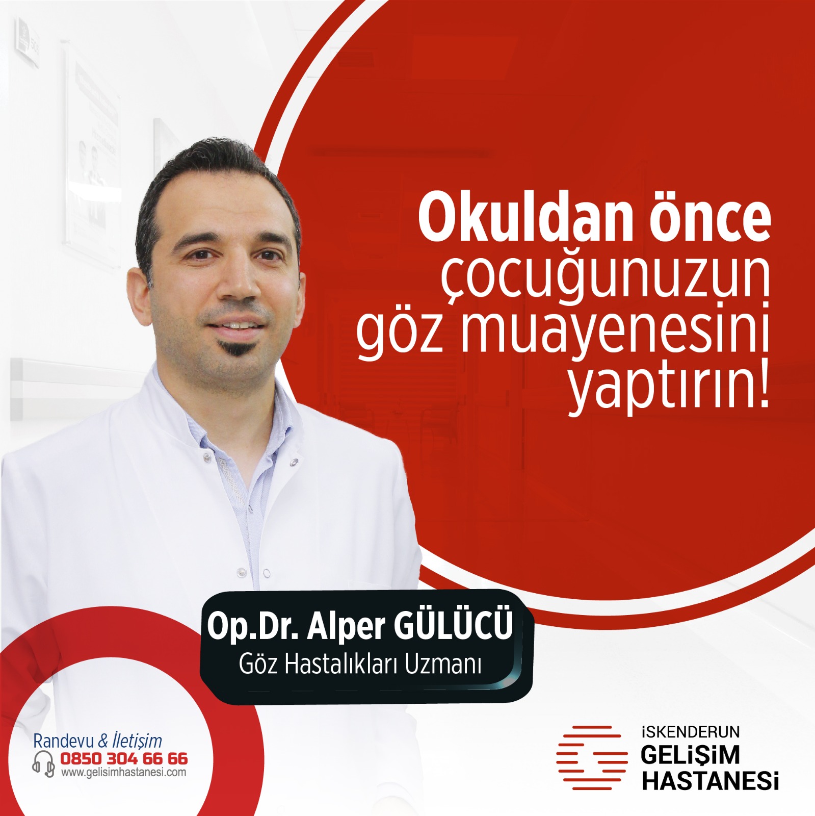 OKUL ÖNCESİNDE GÖZ MUAYENESİ ÇOK ÖNEMLİ