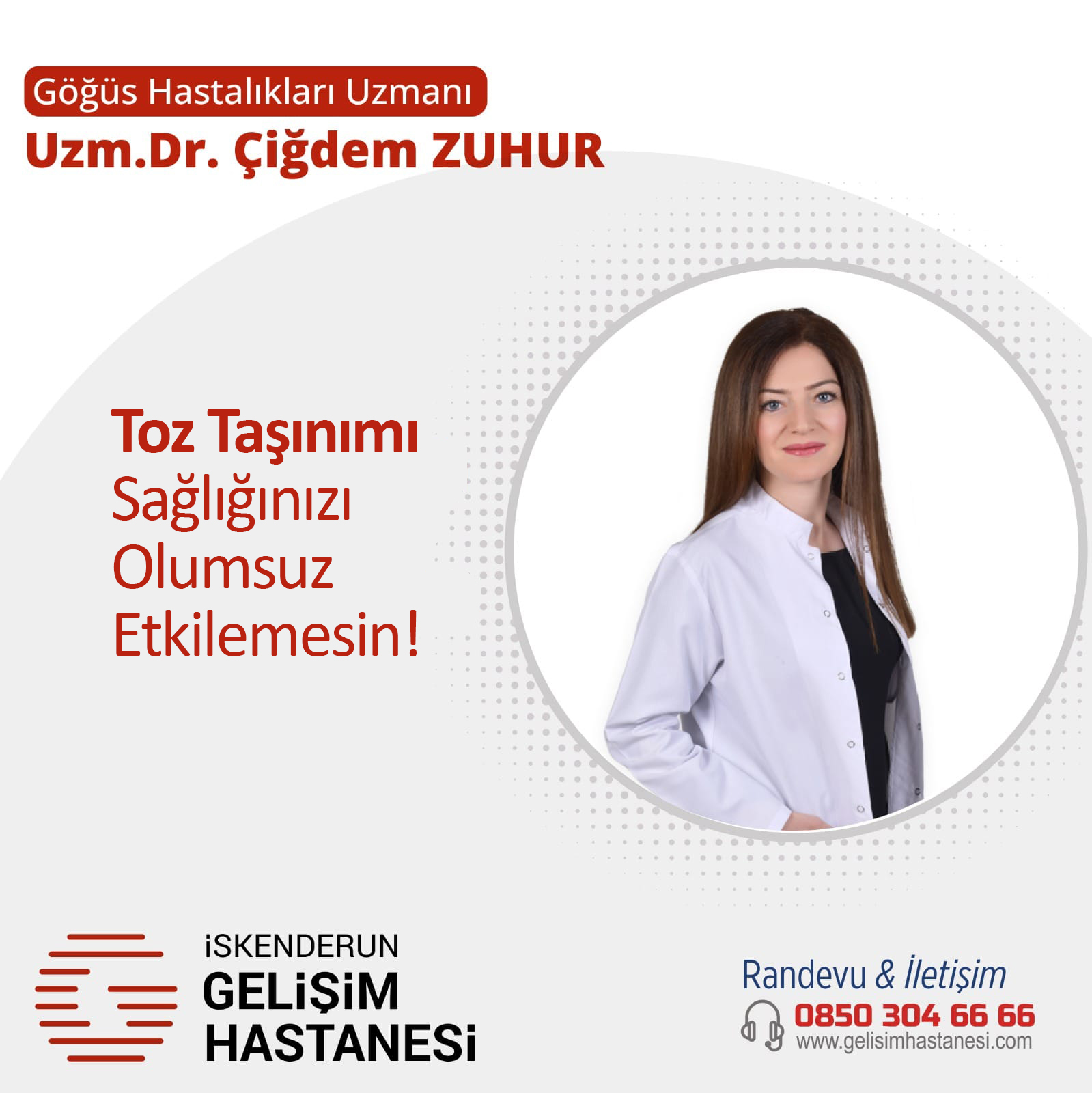 TOZ TAŞINIMI SAĞLIĞINIZI OLUMSUZ ETKİLEMESİN!